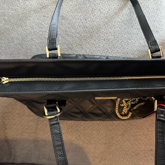 Sprayground Black and Gold Quilted Tote - Picture 3 of 4